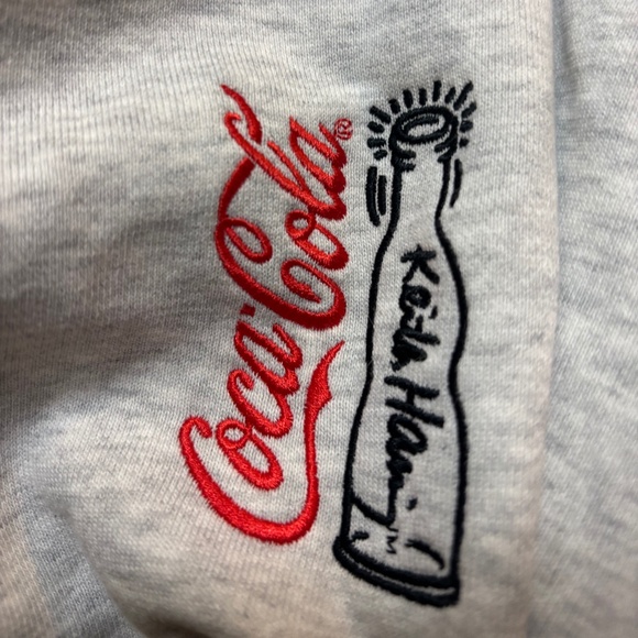 UNIQLO "KEITH x COCA-COLA" XL Unisex SWEATSHIRT 100% Cotton - Picture 3 of 4